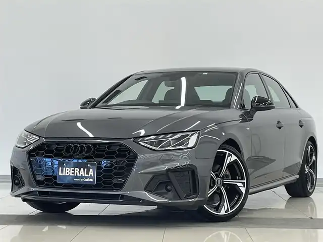 アウディ Ａ４ 35TDI Sライン 岡山県 2023(令5)年 0.9万km デイトナグレーパールエフェクト 150台限定車/マイルドハイブリッドディーゼルターボ/コンフォートパッケージ/S-LinePlusパッケージ/純正ナビ/パークアシスト/サラウンドビューカメラ/スマートフォンワイヤレスチャージング/マトリクスLEDヘッドライト/シートメモリー/AUDIsport19インチAW/全席シートヒーター