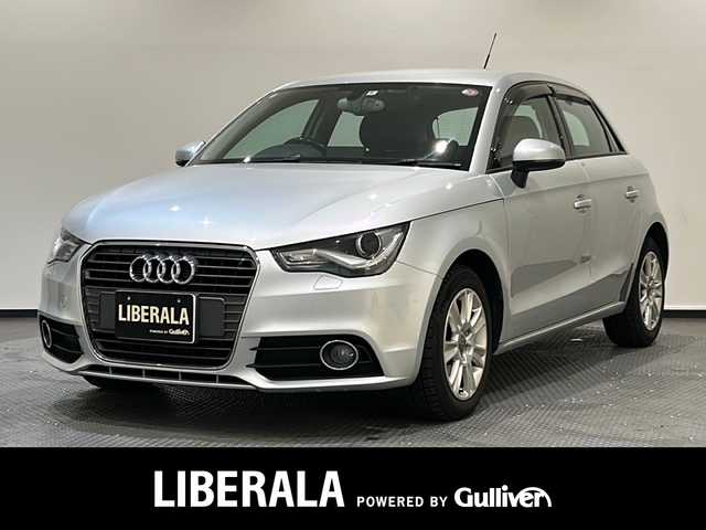アウディ Ａ１ スポーツバック 1．4TFSI 新潟県 2012(平24)年 4.7万km フローレットシルバーM フルセグTV/・CD/DVD/Bluetooth/ETC/ドライブレコーダー/スタッドレスタイヤ装着