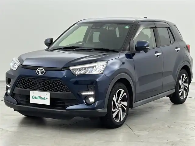 トヨタ ライズ Z 福岡県 2019(令1)年 3.9万km レーザーブルークリスタルシャイン 純正ナビ（ＢＴ，フルセグＴＶ）　/全方位カメラ　/前後ドライブレコーダー　/ＡＣＣ　/コーナーセンサー　/衝突被害軽減ブレーキ　/レーンキープ　/ＢＳＭ　/ＲＣＴＡ　/ＭＴモード付き　/シートヒーター　/純正１６インチＡＷ