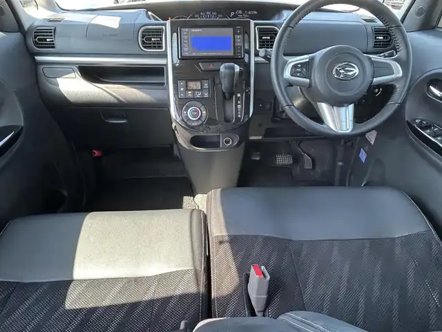 ダイハツ タント カスタム RS トップED SA 岡山県 2015(平27)年 6.3万km ナイトシャドーパープルクリスタルM 純正ナビ　/両側パワースライドドア /Ｂカメラ　/衝突軽減　/横滑り防止　/アイドリングストップ　/Ｂｌｕｅｔｏｏｔｈ /USB入力端子　/ミュージックプレイヤー　/ETC　/AAC　/オートライト　/LED　/純正AW