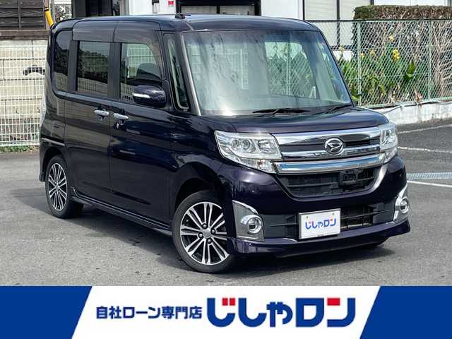 ダイハツ タント カスタム RS トップED SA 茨城県 2015(平27)年 6.3万km ナイトシャドーパープルクリスタルM (株)IDOMが運営する【じしゃロン水戸店】の自社ローン専用車両になりますこちらは現金またはオートローンご利用時の価格です。自社ローンご希望の方は別途その旨お申付け下さい/純正ナビ　/両側パワースライドドア /Ｂカメラ　/衝突軽減　/横滑り防止　/アイドリングストップ　/Ｂｌｕｅｔｏｏｔｈ /USB入力端子　/ミュージックプレイヤー　/ETC　/AAC　/オートライト　/LED　/純正AW