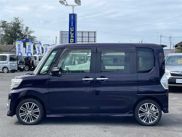 ダイハツ タント カスタム RS トップED SA 茨城県 2015(平27)年 6.3万km ナイトシャドーパープルクリスタルM (株)IDOMが運営する【じしゃロン水戸店】の自社ローン専用車両になりますこちらは現金またはオートローンご利用時の価格です。自社ローンご希望の方は別途その旨お申付け下さい/純正ナビ　/両側パワースライドドア /Ｂカメラ　/衝突軽減　/横滑り防止　/アイドリングストップ　/Ｂｌｕｅｔｏｏｔｈ /USB入力端子　/ミュージックプレイヤー　/ETC　/AAC　/オートライト　/LED　/純正AW
