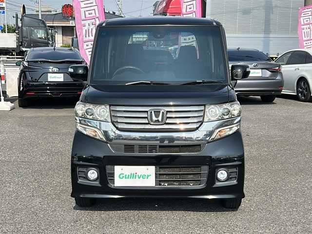 ホンダ Ｎ ＢＯＸ カスタム SSパッケージ 愛知県 2014(平26)年 12.7万km スマートブラック /禁煙//純正ナビ/地デジ/CD/DVD/BT//バックカメラ/ETC//両側パワスラ//プッシュスタート/スマートキー//HIDオートライト/フォグ//あんしんパッケージ/CTBA//純正フロアマット//純正ドバイザー//電動格納ウインカーミラー//純正14インチAW//新車時保証書//取扱説明書//スペアスマートキー有