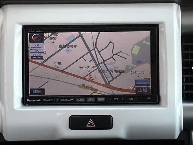スズキ ハスラー G 山口県 2016(平28)年 5万km フェニックスレッドパール/ブルーイッシュブラックパール 社外メモリーナビ/　＆フルセグTV/レーダーブレーキサポート/フロアマット/ドアバイザー/スマートキー/エンジンプッシュスタート/アイドリングストップ/フロントシートヒーター