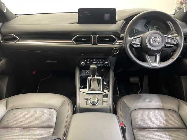 マツダ ＣＸ－５ XD スポーツアピアランス 愛媛県 2022(令4)年 2.2万km ソウルレッドクリスタルM ・10.25型ナビ/（フルセグ/Bluetooth/applecarplay/androidauto/USB）/・全方位カメラ/・衝突軽減ブレーキ/・ETC2.0/・レーダークルーズコントロール/・レーンキープアシスト/・前後コーナーセンサー/・DN席シートヒーター/パワーシート/・電動リアゲート/・オートマチックハイビーム