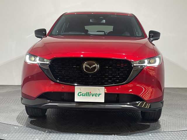 マツダ ＣＸ－５ XD スポーツアピアランス 愛媛県 2022(令4)年 2.2万km ソウルレッドクリスタルM ・10.25型ナビ/（フルセグ/Bluetooth/applecarplay/androidauto/USB）/・全方位カメラ/・衝突軽減ブレーキ/・ETC2.0/・レーダークルーズコントロール/・レーンキープアシスト/・前後コーナーセンサー/・DN席シートヒーター/パワーシート/・電動リアゲート/・オートマチックハイビーム