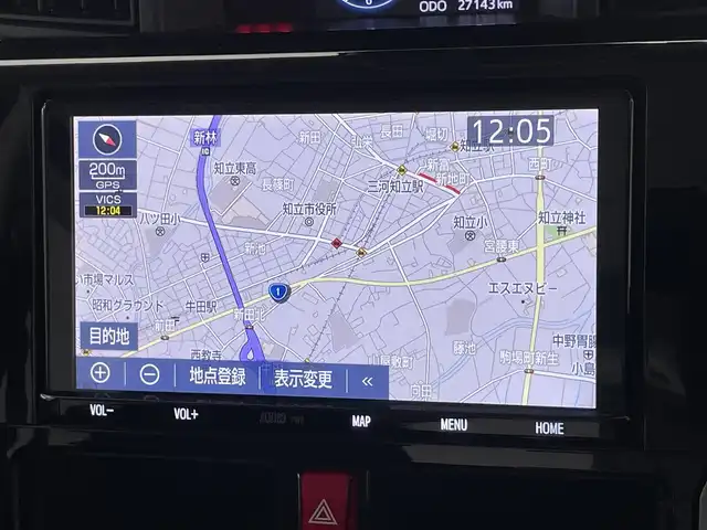 トヨタ ルーミー カスタムG－T 愛知県 2021(令3)年 2.8万km レーザーブルークリスタルシャイン 純正９型ナビ　全方位カメラ　両側パワスラ　禁煙車　Ｂｌｕｅｔｏｏｔｈ　フルセグＴＶ　ＤＶＤ　セーフティセンス　衝突軽減　追従クルコン　ＬＥＤオートライト　シートヒーター　ＥＴＣ２．０　ドラレコ　フォグ