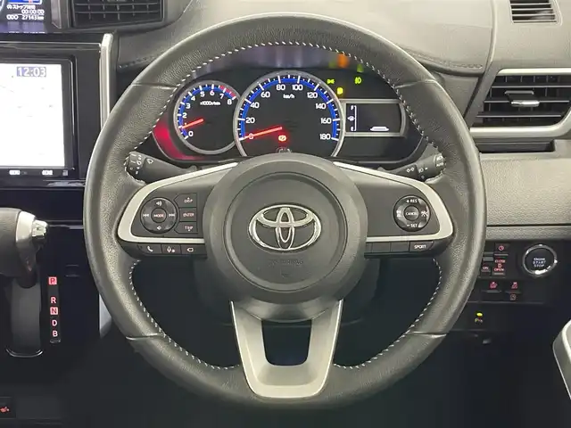 トヨタ ルーミー カスタムG－T 愛知県 2021(令3)年 2.8万km レーザーブルークリスタルシャイン 純正９型ナビ　全方位カメラ　両側パワスラ　禁煙車　Ｂｌｕｅｔｏｏｔｈ　フルセグＴＶ　ＤＶＤ　セーフティセンス　衝突軽減　追従クルコン　ＬＥＤオートライト　シートヒーター　ＥＴＣ２．０　ドラレコ　フォグ