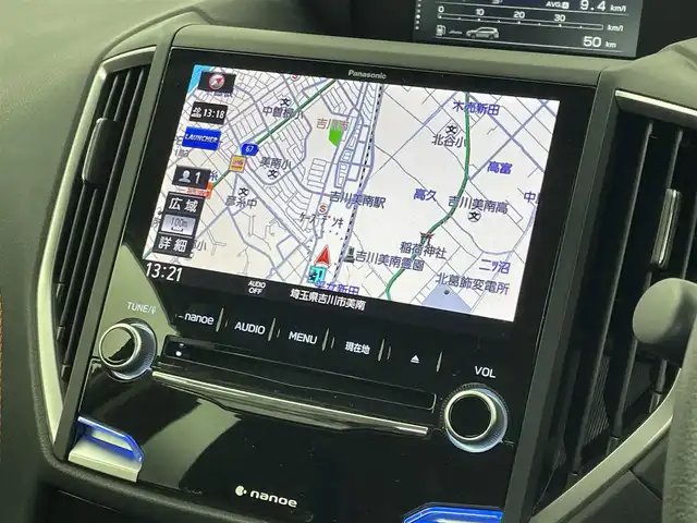 スバル フォレスター X－ブレイク 埼玉県 2018(平30)年 3.8万km クリスタルブラックシリカ 純正ナビ8インチ/　Bluetooth　TV　CD　USB　HDMI/バックカメラ/パワーシート/シートヒーター/ステアリングヒーター/オートライト/LEDヘッドライト/フォグランプ/ビルトインETC/ビークルダイナミクスコントロール/ヒルディセントコントロール