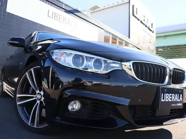 ＢＭＷ ４３５ｉ グランクーペ Mスポーツ 宮城県 2015(平27)年 2.3万km サファイアブラックP 純正ナビ(BT/USB/AUX/フルセグTV)　/アダプティブクルーズコントロール/バックカメラ/パーキングアシスト/コーナーセンサー(前後)/レーンキープアシスト　/レザーシート(全席)/パワーシート(D+N)/メモリーシート(D+N)/パワーバックドア/オートライト/ＨＩＤヘッドライト/電動格納ミラー/M/Tモード付/パドルシフト/純正１９インチＡＷ　/純正フロアマット/ステアリングスイッチ　/ミラー一体型ＥＴＣ/禁煙車