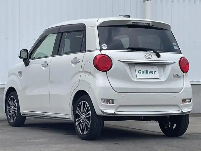 ダイハツ キャスト スタイル G SAⅡ 愛媛県 2016(平28)年 3.5万km パールホワイトⅢ 純正ナビ（Bluetooth/フルセグテレビ/SD）/ETC/バックカメラ/前方ドライブレコーダー/純正15インチアルミホイール/純正フロアマット/純正ドアバイザー/アイドリングストップ/ABS/横滑り防止装置/バックコーナーセンサー/レーンキープアシスト/盗難防止装置/衝突被害軽減システム/オートライト/LEDヘッドライト