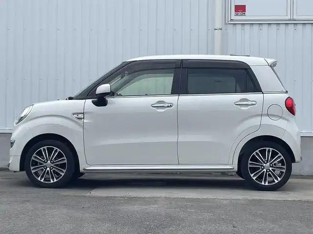 ダイハツ キャスト スタイル G SAⅡ 愛媛県 2016(平28)年 3.5万km パールホワイトⅢ 純正ナビ（Bluetooth/フルセグテレビ/SD）/ETC/バックカメラ/前方ドライブレコーダー/純正15インチアルミホイール/純正フロアマット/純正ドアバイザー/アイドリングストップ/ABS/横滑り防止装置/バックコーナーセンサー/レーンキープアシスト/盗難防止装置/衝突被害軽減システム/オートライト/LEDヘッドライト