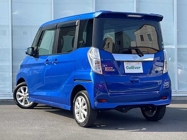 日産 デイズ ルークス ハイウェイスターX 神奈川県 2018(平30)年 5.1万km オーシャンブルーP 4WD/CDプレイヤー/片側パワースライドドア　/アラウンドビューモニター　/バックカメラ　/リアサーキュレーター　/フォグランプ　/LED/純正14インチアルミホイール　/純正フロアマット　/スマートキー　/ドアバイザー　/取扱説明書/衝突被害軽減システム