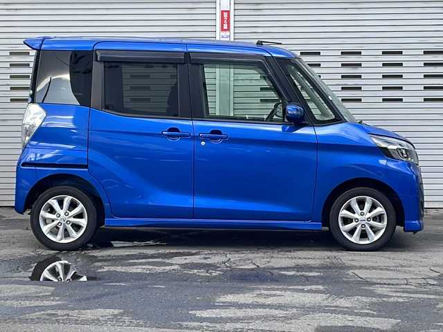 日産 デイズ ルークス ハイウェイスターX 道央・札幌 2018(平30)年 5.1万km オーシャンブルーP (株)IDOMが運営する【じしゃロン札幌店】の自社ローン専用車両になりますこちらは現金またはオートローンご利用価格です。自社ローンご希望の方は別途その旨お申し付けください。/4WD/CDプレイヤー/片側パワースライドドア　/アラウンドビューモニター　/バックカメラ　/リアサーキュレーター　/フォグランプ　/LED/純正14インチアルミホイール　/純正フロアマット　/スマートキー　/ドアバイザー　/取扱説明書/衝突被害軽減システム