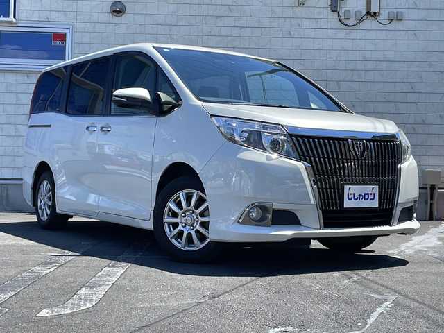 トヨタ エスクァイア Gi 長野県 2014(平26)年 12.3万km ホワイトパールクリスタルシャイン (株)IDOMが運営する【じしゃロン長野店】の自社ローン専用車両になります/こちらは現金またはオートローンご利用時の価格です。自社ローンご希望の方は別途その旨お申付け下さい./社外ナビ（CD/DVD/BT）/フルセグTV/クルーズコントロール/ステアリングスイッチ/両側パワースライドドア/ビルトインETC/スマートキープッシュスタート/運転席、助手席シートヒーター/レザーシート