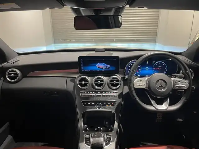 メルセデス・ベンツ Ｃ２２０ｄ ステーションワゴン アバンギャルドAMGライン 静岡県 2018(平30)年 4.7万km ダイヤモンドホワイト レーダーセーフティPK /レザーEXPK/エアバランスPK /ブルメスタ― /ACC LKA BSM HUD /ナビ TV CarPlay USB SD BT /パワーバックドア /パドルシフト /前後センサー /アンビエントライト /ETC2.0 /ラゲッジマット /アイドリングSTOP /ロードサインアシスト