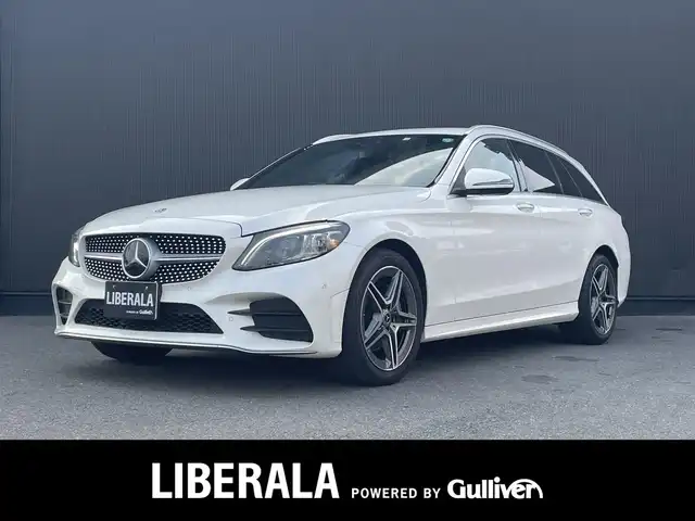 メルセデス・ベンツ Ｃ２２０ｄ ステーションワゴン アバンギャルドAMGライン 静岡県 2018(平30)年 4.7万km ダイヤモンドホワイト レーダーセーフティPK /レザーEXPK/エアバランスPK /ブルメスタ― /ACC LKA BSM HUD /ナビ TV CarPlay USB SD BT /パワーバックドア /パドルシフト /前後センサー /アンビエントライト /ETC2.0 /ラゲッジマット /アイドリングSTOP /ロードサインアシスト