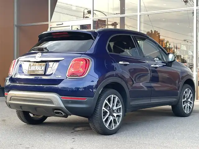 フィアット ５００Ｘ クロスプラス 岐阜県 2018(平30)年 2.5万km 青 ４ＷＤ　/アダプティブクルーズコントロール　/レーンデパーチャーウォーニング　/８ウェイパワーシート　/シートヒーター　/FMAMチューナー付オーディオプレイヤー/7インチタッチパネルモニター/Ａｐｐｌｅ Ｃａｒ Ｐｌａｙ　/リアパーキングカメラ　/レザーシート　/パドルシフト
