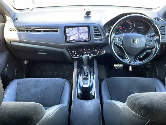 ホンダ ヴェゼル RS ホンダセンシング 徳島県 2017(平29)年 9.1万km ホワイトオーキッドパール 8インチナビ【AVIC-RL99】/（Bluetooth/フルセグ/CD/DVD/SD）/バックカメラ/シートヒーター（D+N席）/追従式クルーズコントロール/パドルシフト/LEDヘッドライト/オートライト/フォグライト/前後ドライブレコーダー/ETC/純正AW/純正フロアマット/プッシュスタート/スマートキー/取扱説明書/保証書