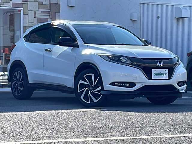 ホンダ ヴェゼル RS ホンダセンシング 徳島県 2017(平29)年 9.1万km ホワイトオーキッドパール 8インチナビ【AVIC-RL99】/（Bluetooth/フルセグ/CD/DVD/SD）/バックカメラ/シートヒーター（D+N席）/追従式クルーズコントロール/パドルシフト/LEDヘッドライト/オートライト/フォグライト/前後ドライブレコーダー/ETC/純正AW/純正フロアマット/プッシュスタート/スマートキー/取扱説明書/保証書