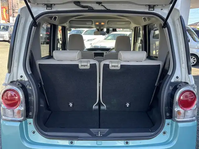 ダイハツ ムーヴ キャンバス G メイクアッフ SA Ⅱ 熊本県 2017(平29)年 11.7万km パールホワイトⅢ/ファインミントメタリック 2トーン 純正オーディオ/【CD/USB】/両側パワースライドドア/衝突被害軽減ブレーキ/アイドリングストップ/ドライブレコーダー/ETC/オートライト/プッシュスタート/純正フロアマット/純正ドアバイザー/横滑り防止/盗難防止装置/取扱説明書