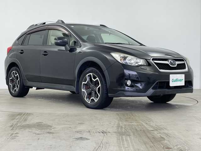スバル インプレッサ ＸＶ 2．0i－L アイサイト 鹿児島県 2014(平26)年 7.8万km クリスタルブラックシリカ 純正SDナビ/(BT/AM/FM/CD/DVD/フルセグTV)/バックカメラ/パドルシフト/レーダークルーズコントロール/アイサイト/前席パワーシート/前後ドライブレコーダー/アイドリングストップ/ETC/純正17インチアルミホイール/純正フロアマット/純正キセノンヘッドライト/ルーフレール/フォグライト/保証書/取扱説明書/スペアキー