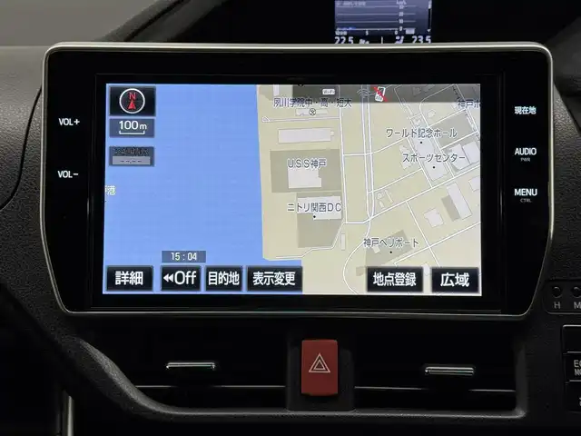 トヨタ ヴォクシー ZS 煌 三重県 2018(平30)年 1.9万km イナズマスパーキングブラックガラスフレーク ガソリン/FF/MTモード付インパネCVT/純正 10インチナビ NSZN-Z66T/（AM/FM/CD/DVD/TV/SD/SDREC/Bluetooth）/バックガイドモニター/両側パワースライドドア/ドライブレコーダー前方/ビルトイン ETC2.0/Toyota Safety Sense/・PCS：プリクラッシュセーフティ/・LDA：レーンディパーチャーアラート/・AHB：オートハイビーム/・横滑り防止装置/など/装備/・【DOP】電子インナーミラー/・クルーズコントロール/・左右独立温度調整＆後席独立調整オートエアコン/・オートライト/・LED ヘッドランプ＆フロントフォグランプ/・ステアリングスイッチ/・プッシュスタート/・充電用USBジャックx2/・純正16inAW/・パワーステアリング/・全ドアパワーウインドウ/・保/取/・スマートキーx2/など