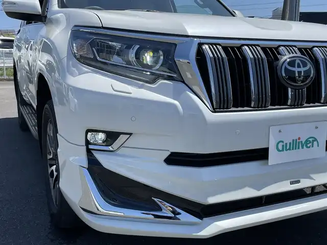 トヨタ ランドクルーザー プラド TX Lパッケージ 茨城県 2022(令4)年 5万km ホワイトパールクリスタルシャイン 純正ナビ/【AM・FM・DISC・TV・SD・BT・USB・HDMI】/サンルーフ/ルーフレール/モデリスタエアロ/パワーシート/シートヒーター/エアシート/４WD/センターデフロック/ダウンヒルアシストコントロール/レーダークルコン/ETC2.0/Bカメラ/前後ドラレコ/前後コーナーセンサー/ディーゼル車
