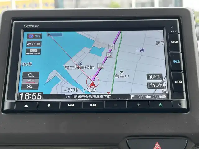 ホンダ Ｎ ＷＧＮ L ホンダセンシング 愛媛県 2020(令2)年 7.9万km プレミアムアイボリーパールⅡ 社外ナビ/CD/DVD/Bluetooth/バックカメラ/前部ドライブレコーダー/ビルトインＥＴＣ/ホンダセンシング/・衝突軽減ブレーキ/・車線維持支援システム/・渋滞追従機能付アダプティブクルーズコントロール/ＬＥＤヘッドライト/オートライト/横滑り防止装置/ウレタン製ステアリングホイール/ステアリングスイッチ/Ｄ席シートヒーター/カーテンエアバッグ/スマートキー/プッシュエンジンスタート/純正フロアマット/禁煙車/登録時走行距離：78776km