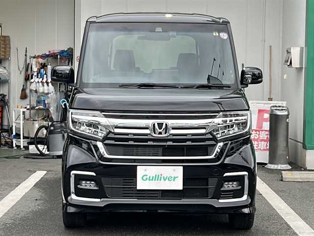 ホンダ Ｎ ＢＯＸ カスタム L ターボ 京都府 2023(令5)年 3万km クリスタルブラックパール 純正９インチナビ　フルセグ　Ｂｌｕｅｔｏｏｔｈオーディオ　ＤＶＤ再生　バックカメラ　両側パワースライド　ＬＥＤヘッドライト　アダプティブクルーズコントロール　レーンキープアシスト　前後ドラレコ　禁煙車