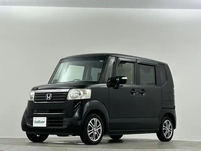 ホンダ Ｎ ＢＯＸ G Lパッケージ 埼玉県 2013(平25)年 11万km クリスタルブラックパール 純正ナビ　Ｂｌｕｅｔｏｏｔｈ　TV バックカメラ　シートカバー　片側パワースライドドア スペアキー 純正フロアマット チップアップ スマートキー 純正14インチホイール