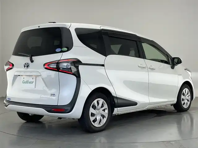 トヨタ シエンタ ハイブリッド G クエロ 愛知県 2018(平30)年 7.5万km ホワイトパールクリスタルシャイン 純正ナビ　ＴＶ　Ｂｌｕｅｔｏｏｔｈ　ＵＳＢ　シートヒーター　ハーフレザー　両側パワースライドドア　純正ドラレコ　ＥＴＣ　トヨタセーフティセンス　衝突軽減装置　車線逸脱警報　ＬＥＤオートライト　禁煙車