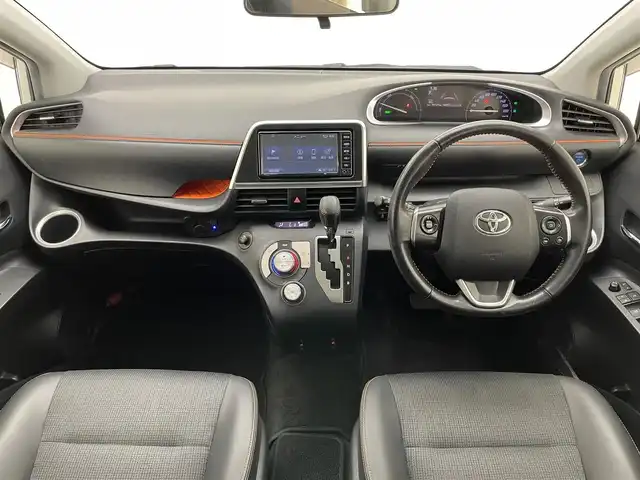 トヨタ シエンタ ハイブリッド G クエロ 愛知県 2018(平30)年 7.5万km ホワイトパールクリスタルシャイン 純正ナビ　ＴＶ　Ｂｌｕｅｔｏｏｔｈ　ＵＳＢ　シートヒーター　ハーフレザー　両側パワースライドドア　純正ドラレコ　ＥＴＣ　トヨタセーフティセンス　衝突軽減装置　車線逸脱警報　ＬＥＤオートライト　禁煙車