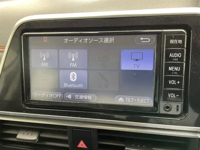 トヨタ シエンタ ハイブリッド G クエロ 愛知県 2018(平30)年 7.5万km ホワイトパールクリスタルシャイン 純正ナビ　ＴＶ　Ｂｌｕｅｔｏｏｔｈ　ＵＳＢ　シートヒーター　ハーフレザー　両側パワースライドドア　純正ドラレコ　ＥＴＣ　トヨタセーフティセンス　衝突軽減装置　車線逸脱警報　ＬＥＤオートライト　禁煙車