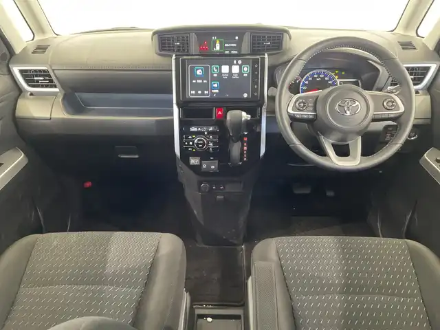 トヨタ ルーミー カスタムG 栃木県 2023(令5)年 0.5万km 紺 ディスプレイオーディオ/（Applecarplay/Androidauto/Bluetooth/USB/TV）/全方位モニター/前方ドライブレコーダー/ETC/シートヒーター/スマートアシスト/前後コーナーセンサー/両側パワースライドドア/純正アルミホイール/純正フロアマット/LEDヘッドライト/スマートキー/プッシュスタート
