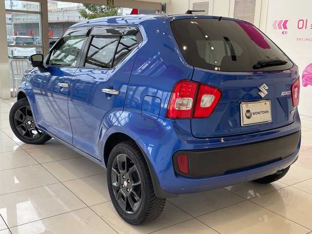 スズキ イグニス ハイブリッド MZ 埼玉県 2017(平29)年 3.6万km ブーストブルーパールメタリック セーフティサポート/メーカーメモリーナビ/　　CD/BT/USB/フルセグ/アラウンドビューモニター/クルーズコントロール/LEDヘッドライト/シートヒーター/純正16インチアルミホイール/ETC/スマートキー/禁煙車