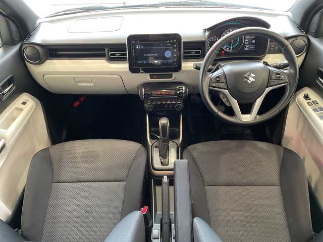 スズキ イグニス ハイブリッド MZ 埼玉県 2017(平29)年 3.6万km ブーストブルーパールメタリック セーフティサポート/メーカーメモリーナビ/　　CD/BT/USB/フルセグ/アラウンドビューモニター/クルーズコントロール/LEDヘッドライト/シートヒーター/純正16インチアルミホイール/ETC/スマートキー/禁煙車