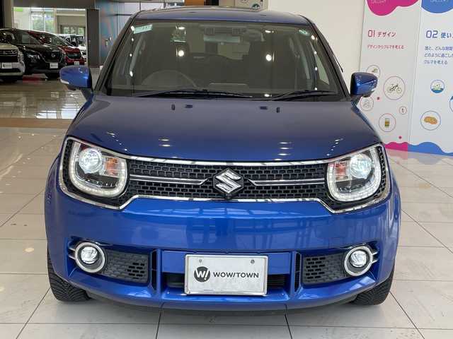 スズキ イグニス ハイブリッド MZ 埼玉県 2017(平29)年 3.6万km ブーストブルーパールメタリック セーフティサポート/メーカーメモリーナビ/　　CD/BT/USB/フルセグ/アラウンドビューモニター/クルーズコントロール/LEDヘッドライト/シートヒーター/純正16インチアルミホイール/ETC/スマートキー/禁煙車