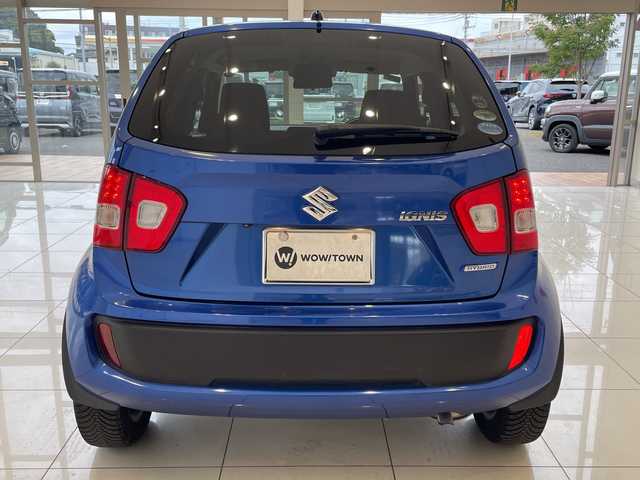 スズキ イグニス ハイブリッド MZ 埼玉県 2017(平29)年 3.6万km ブーストブルーパールメタリック セーフティサポート/メーカーメモリーナビ/　　CD/BT/USB/フルセグ/アラウンドビューモニター/クルーズコントロール/LEDヘッドライト/シートヒーター/純正16インチアルミホイール/ETC/スマートキー/禁煙車