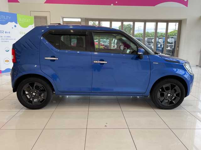 スズキ イグニス ハイブリッド MZ 埼玉県 2017(平29)年 3.6万km ブーストブルーパールメタリック セーフティサポート/メーカーメモリーナビ/　　CD/BT/USB/フルセグ/アラウンドビューモニター/クルーズコントロール/LEDヘッドライト/シートヒーター/純正16インチアルミホイール/ETC/スマートキー/禁煙車