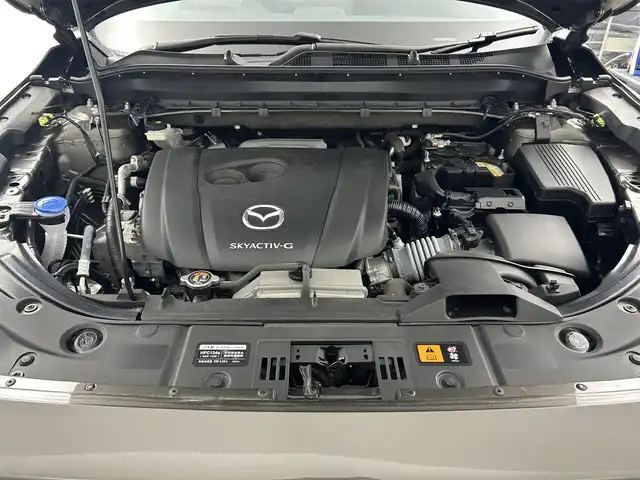 マツダ ＣＸ－８ 25S ブラックトーンED 千葉県 2023(令5)年 1.6万km チタニウムフラッシュマイカ 禁煙車/マツダセーフティサポート/・ドライバー・アテンション・アラート/・車線逸脱警報システム/・ブラインドスポットモニター/・レーンキープアシスト/・スマートブレーキサポート/・スマートシティブレーキサポート/・ヘッドアップディスプレイ/・コーナーセンサー/・レーダークルーズコントロール/純正メモリナビ/・USB/Bluetooth/フルセグTV/・ETC/・全方位カメラ/ハーフレザーシート/・パワーシート/・セカンドシートヒーター/革巻きステアリング/・ステアリングスイッチ/・ステアリングヒーター/MT付きAT/電子パーキング/・ブレーキホールド/純正ラバーフロアマット/純正ドアバイザー/純正19インチAW/オートライト/・LEDヘッドライト/電動格納ウインカーミラー