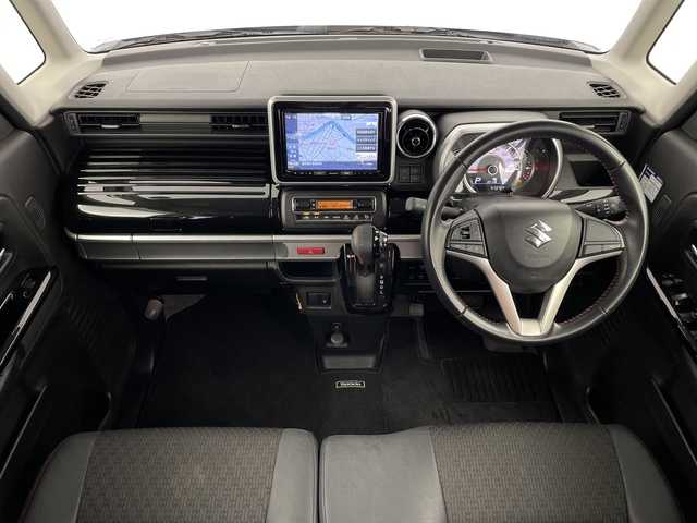 スズキ スペーシア カスタム HYBRID XS 鹿児島県 2020(令2)年 4.8万km ピュアホワイトP 純正ナビ/全方位カメラ/ヘッドアップディスプレイ/両側パワースライドドア/スズキセーフティサポート/シートヒーター/社外ドライブレコーダー/ハーフレザーシート/LEDヘッドライト/純正アルミホイール/ビルトインETC/プッシュスタート