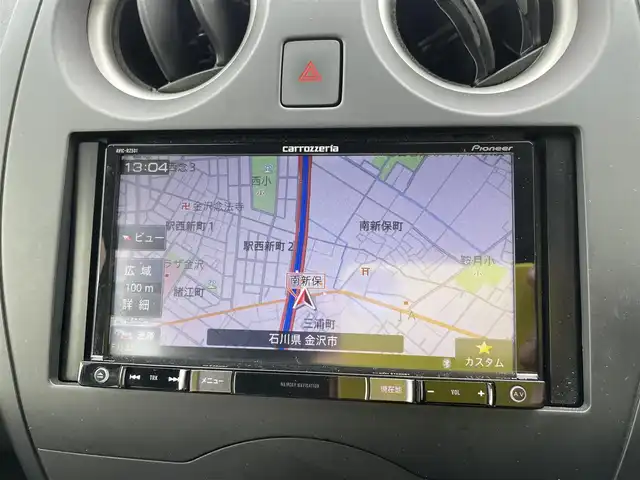 日産 ノート X 石川県 2018(平30)年 5.2万km ブリリアントホワイトパール 社外メモリーナビ/バックカメラ/インテリキー/プッシュスタート/電動ミラー/エマージェンシーブレーキ/コーナーセンサー/フロアマット