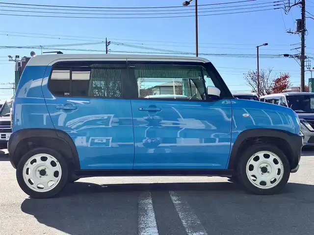 スズキ ハスラー G 静岡県 2018(平30)年 4.8万km サマーブルーM エンジンスタートボタン/パワーステアリング/パワーウィンドウ/アイドリングストップ/オートエアコン/バックカメラ/社外ディスプレイオーディオ（FH-7100DVD）/ドライブレコーダー/純正フロアマット/布シート/前席シートヒーター/ABS/横滑り防止装置/盗難防止装置/ハロゲン/Wエアバッグ/衝突軽減システム