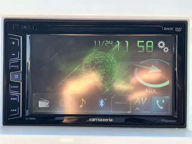 スズキ ハスラー G 静岡県 2018(平30)年 4.8万km サマーブルーM エンジンスタートボタン/パワーステアリング/パワーウィンドウ/アイドリングストップ/オートエアコン/バックカメラ/社外ディスプレイオーディオ（FH-7100DVD）/ドライブレコーダー/純正フロアマット/布シート/前席シートヒーター/ABS/横滑り防止装置/盗難防止装置/ハロゲン/Wエアバッグ/衝突軽減システム