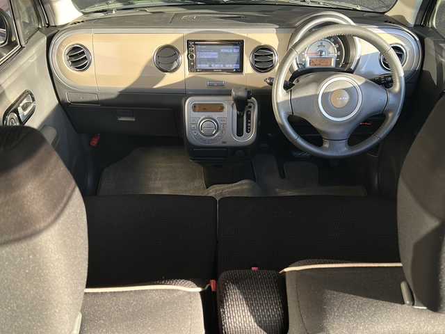 スズキ ラパン 10thアニバーサリーリミテッド 静岡県 2012(平24)年 9.4万km 茶 社外ナビ/シートヒーターD席/ETC/純正アルミホイール/純正フロアマット/スマートキー/スペアキー×１/プッシュスタート/オートエアコン/ハロゲンヘッドライト/Wエアバッグ/ABS/パワーウィンドウ/パワーステアリング