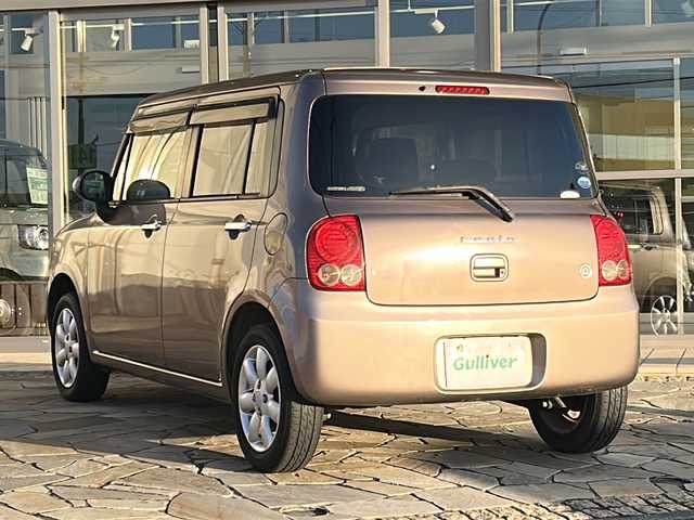 スズキ ラパン 10thアニバーサリーリミテッド 静岡県 2012(平24)年 9.4万km 茶 社外ナビ/シートヒーターD席/ETC/純正アルミホイール/純正フロアマット/スマートキー/スペアキー×１/プッシュスタート/オートエアコン/ハロゲンヘッドライト/Wエアバッグ/ABS/パワーウィンドウ/パワーステアリング