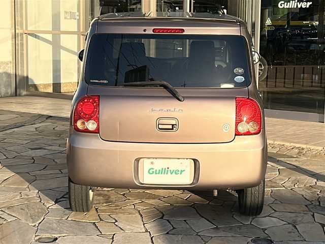 スズキ ラパン 10thアニバーサリーリミテッド 静岡県 2012(平24)年 9.4万km 茶 社外ナビ/シートヒーターD席/ETC/純正アルミホイール/純正フロアマット/スマートキー/スペアキー×１/プッシュスタート/オートエアコン/ハロゲンヘッドライト/Wエアバッグ/ABS/パワーウィンドウ/パワーステアリング