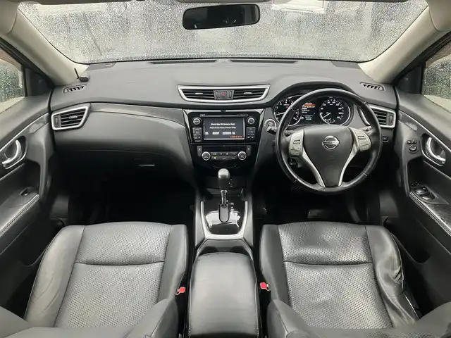 日産 エクストレイル 20X 道南・函館 2015(平27)年 8.4万km ダイヤモンドブラック /純正ナビ//フルセグＴＶ//全周囲カメラ//エンジンスターター//シートヒーター//ハーフレザーシート//コーナーセンサー//コーナリングスタビリティアシスト//オートライト//フロアマット//スマートキー//スペアキー//プッシュスタート//ＥＴＣ