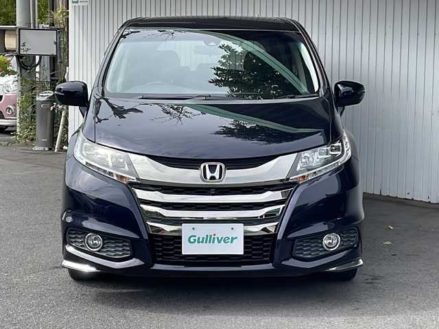 ホンダ オデッセイ アブソルート アドバンス 岩手県 2016(平28)年 6.8万km プレミアムヴィーナスブラックP ホンダセンシング/4WD/純正ナビフルセグTV/BT/CD/DVD/全方位カメラ/アダプティブクルーズコントロール/ハーフレザー/両側パワースライドドア/ＥＴＣ/積込社外AW＋冬タイヤ/レーンキープアシスト/パワーシート/オートライト/ＬＥＤヘッドライト/フォグランプ/スマートキー/プッシュスタート/カーテンエアバック/純正フロアマット